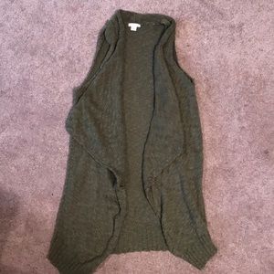Green Vest (Sweater material)